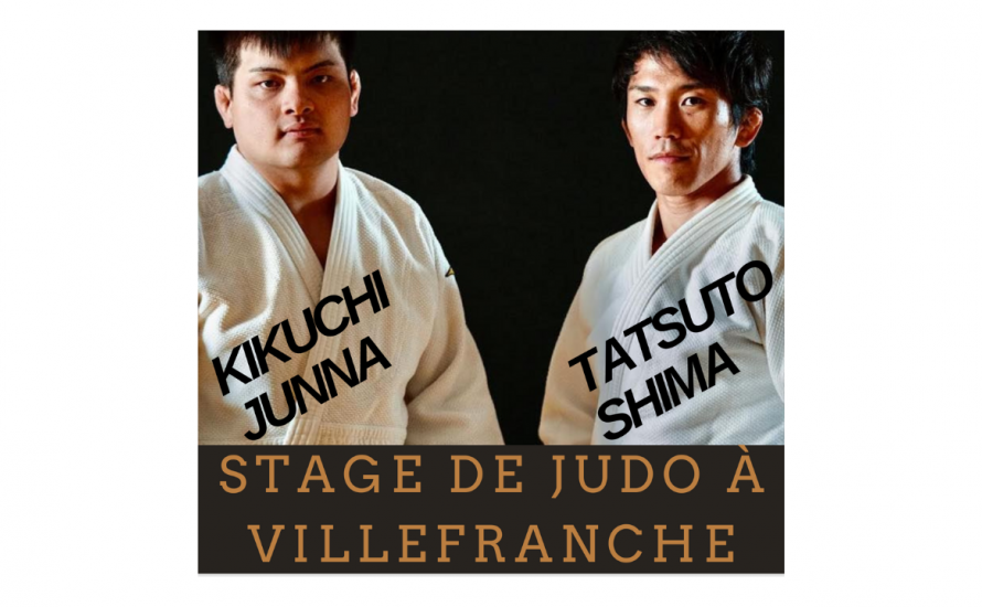 Tatsuto Shima et Junna Kikuchi à JudoVillefranche